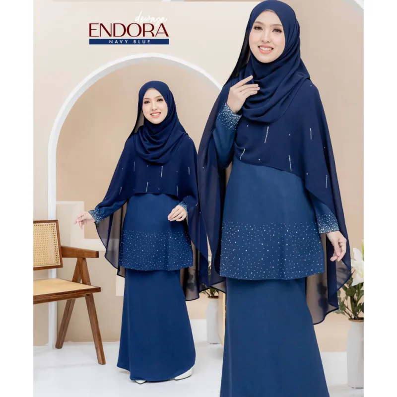 NEW DESIGN KURUNG MODEN ENDORA IN 4 COLOUR I NIKAH I TUNANG I SANDING BY MOFF COLLECTION thumbnail 2