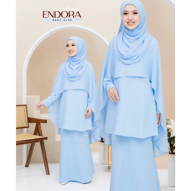 NEW DESIGN KURUNG MODEN ENDORA IN 4 COLOUR I NIKAH I TUNANG I SANDING BY MOFF COLLECTION thumbnail 3