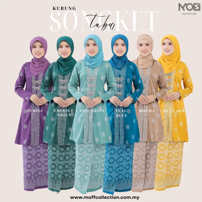 Kebarung Songket Tabur I Kebarung By Moff Collection