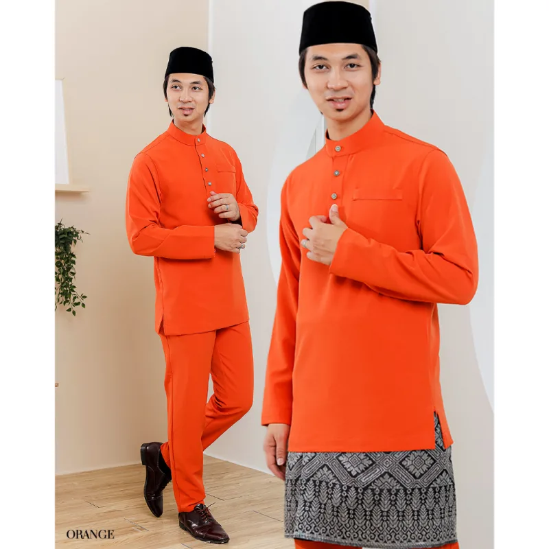 BAJU MELAYU SLIMFIT ALEEF | BAJU MELAYU SLIM FIT | BAJU MELAYU DEWASA | BAJU MELAYU | NIKAH|TUNANGBY MOFF2U thumbnail 3