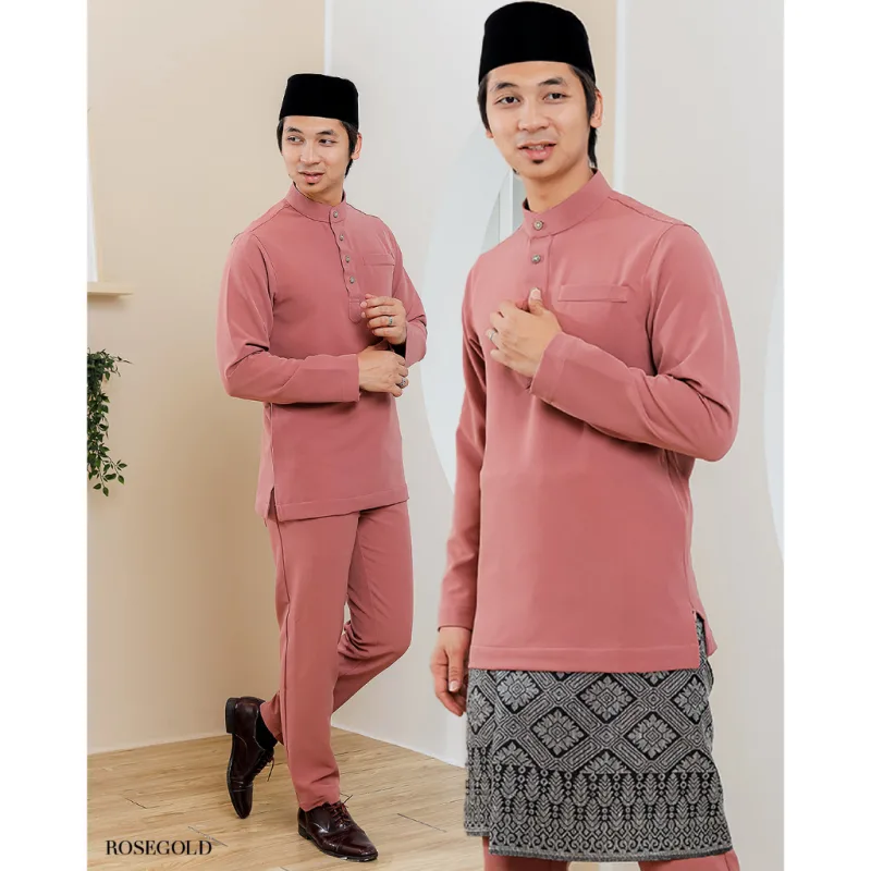 BAJU MELAYU SLIMFIT ALEEF | BAJU MELAYU SLIM FIT | BAJU MELAYU DEWASA | BAJU MELAYU | NIKAH|TUNANGBY MOFF2U thumbnail 2