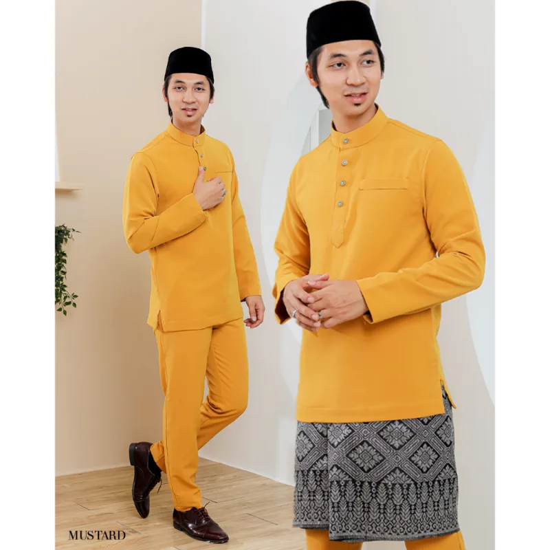BAJU MELAYU SLIMFIT ALEEF | BAJU MELAYU SLIM FIT | BAJU MELAYU DEWASA | BAJU MELAYU | NIKAH|TUNANGBY MOFF2U thumbnail 5