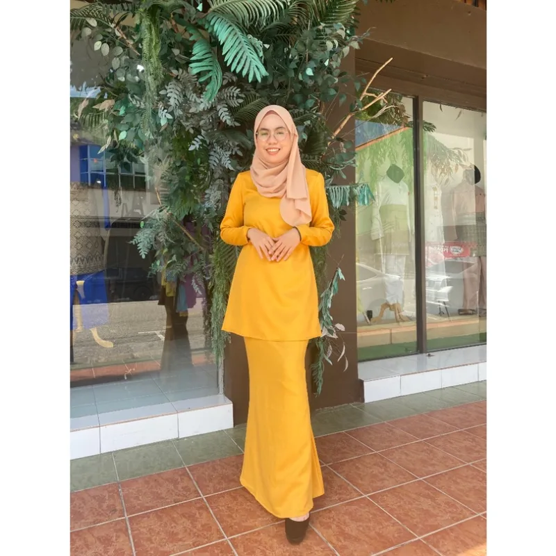 NEW DESIGN BAJU KURUNG MODEN 5 WARNA I NIKAH I TUNANG I SANDING I KAHWIN BY MOFF COLLECTION thumbnail 5