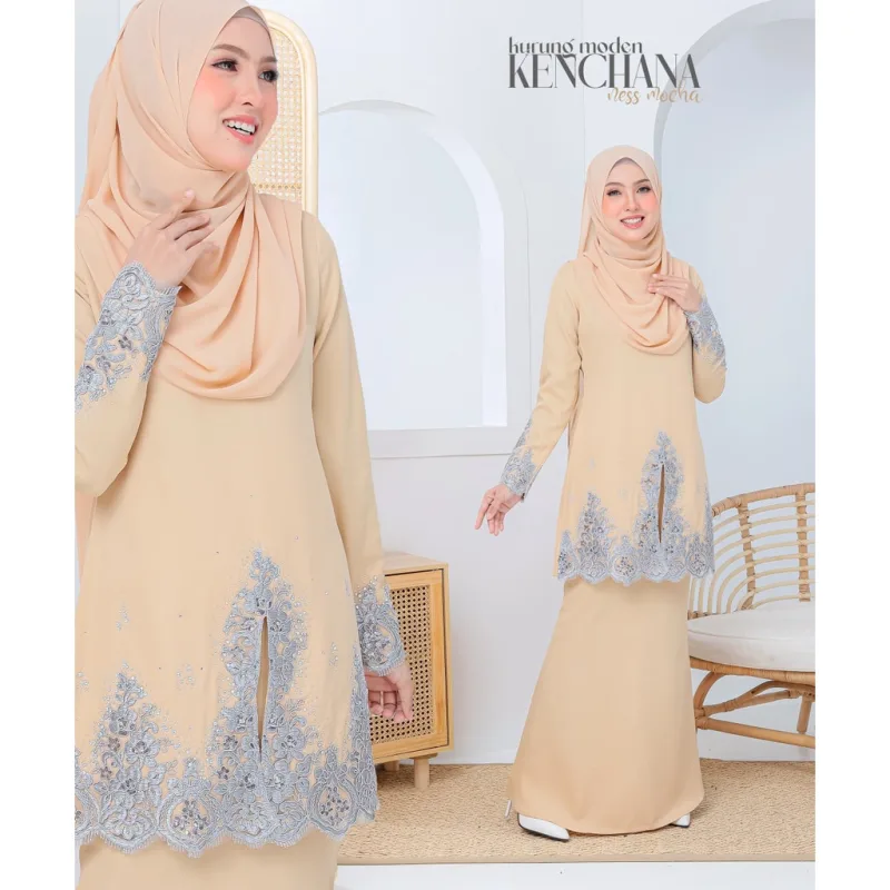 Moff Baju Kurung Moden Kenchana | Kenduri I Majlis I Dinner By Moff Collection thumbnail 3