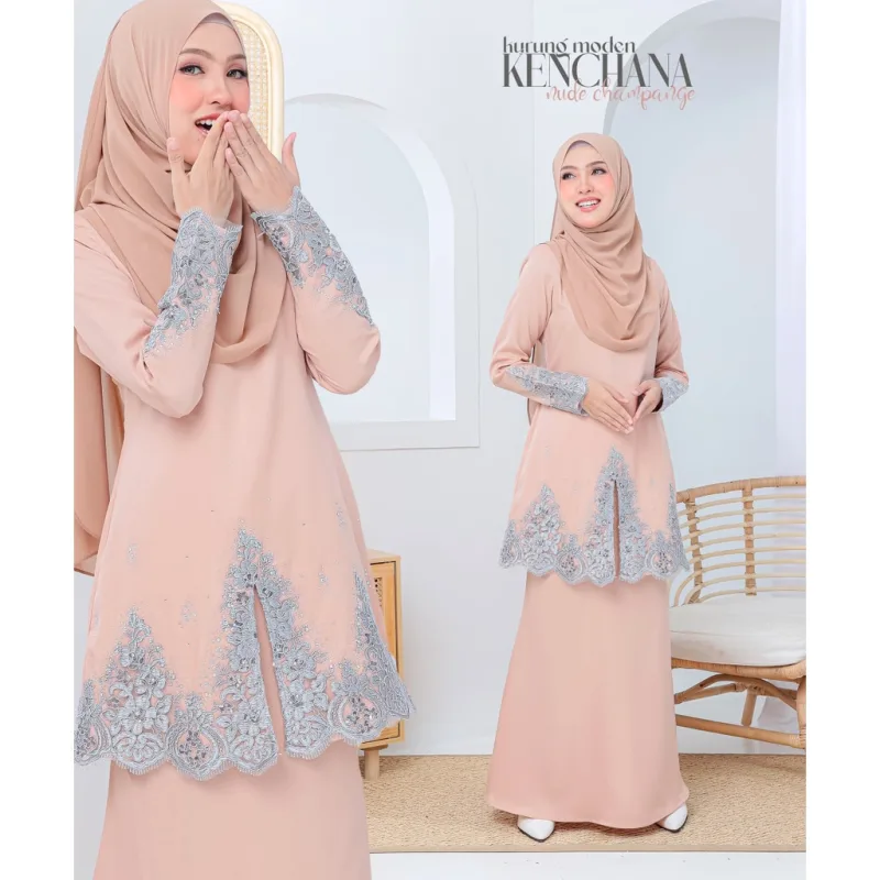 Moff Baju Kurung Moden Kenchana | Kenduri I Majlis I Dinner By Moff Collection thumbnail 2