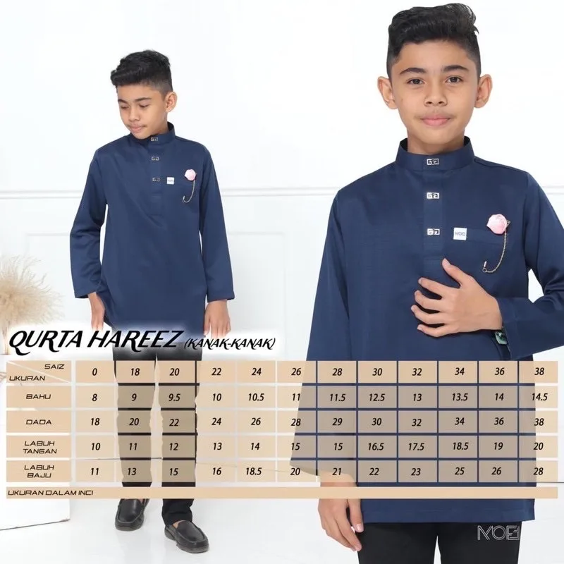 BAJU KURTA SLIM FIT | BAJU KURTA SEDONDON | KURTA DEWASA | BAJU KURTA BUDAK | BAJU KURTA RAYA 2024 | BAJU KURTA HAREEZ thumbnail 2