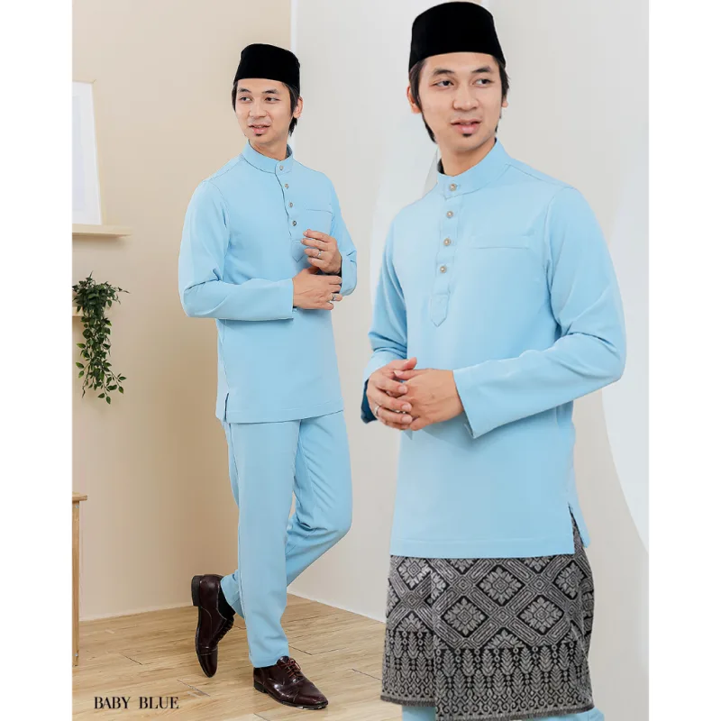 BAJU MELAYU SLIMFIT ALEEF | BAJU MELAYU SLIM FIT | BAJU MELAYU DEWASA | BAJU MELAYU | NIKAH|TUNANG BY MOFF2U thumbnail 5