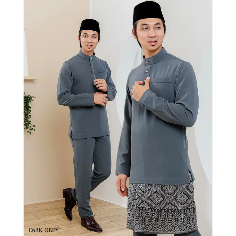 BAJU MELAYU SLIMFIT ALEEF | BAJU MELAYU SLIM FIT | BAJU MELAYU DEWASA | BAJU MELAYU | NIKAH|TUNANG BY MOFF2U thumbnail 3