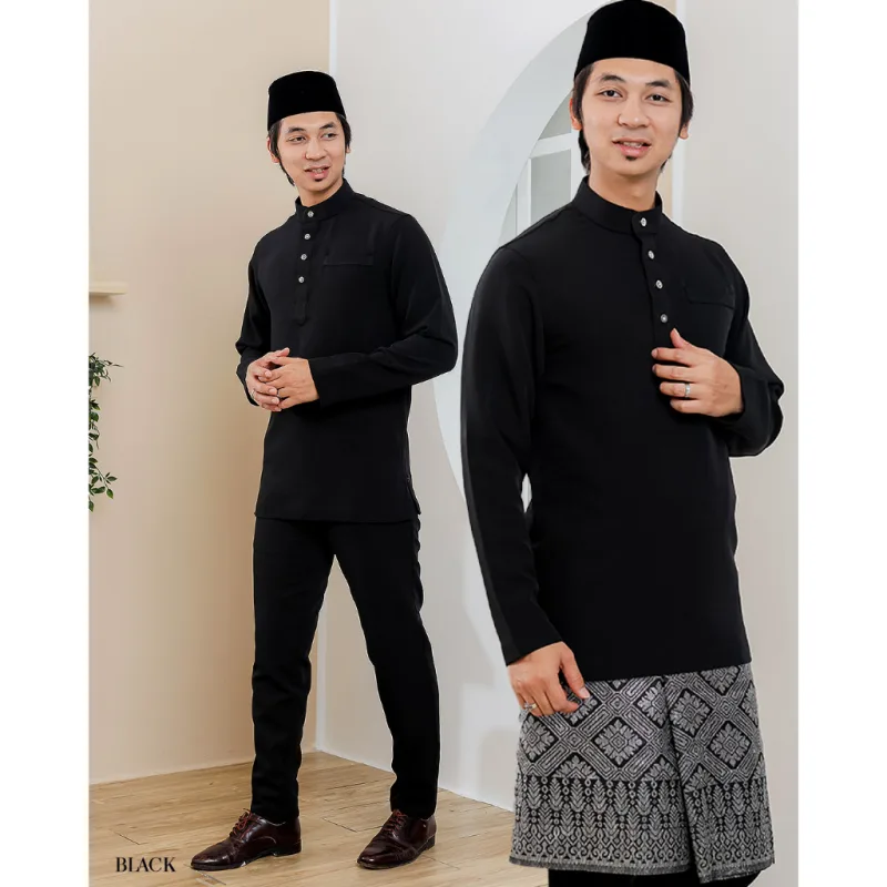 BAJU MELAYU SLIMFIT ALEEF | BAJU MELAYU SLIM FIT | BAJU MELAYU DEWASA | BAJU MELAYU | NIKAH|TUNANG BY MOFF2U thumbnail 2