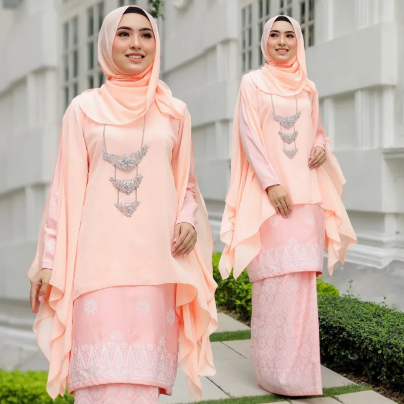 BAJU KURUNG QUEEN BAJU KURUNG MODEN| MUSTARD | BABY BLUE |LAILAC|PEACH |BAJU KURUNG SONKET thumbnail 4