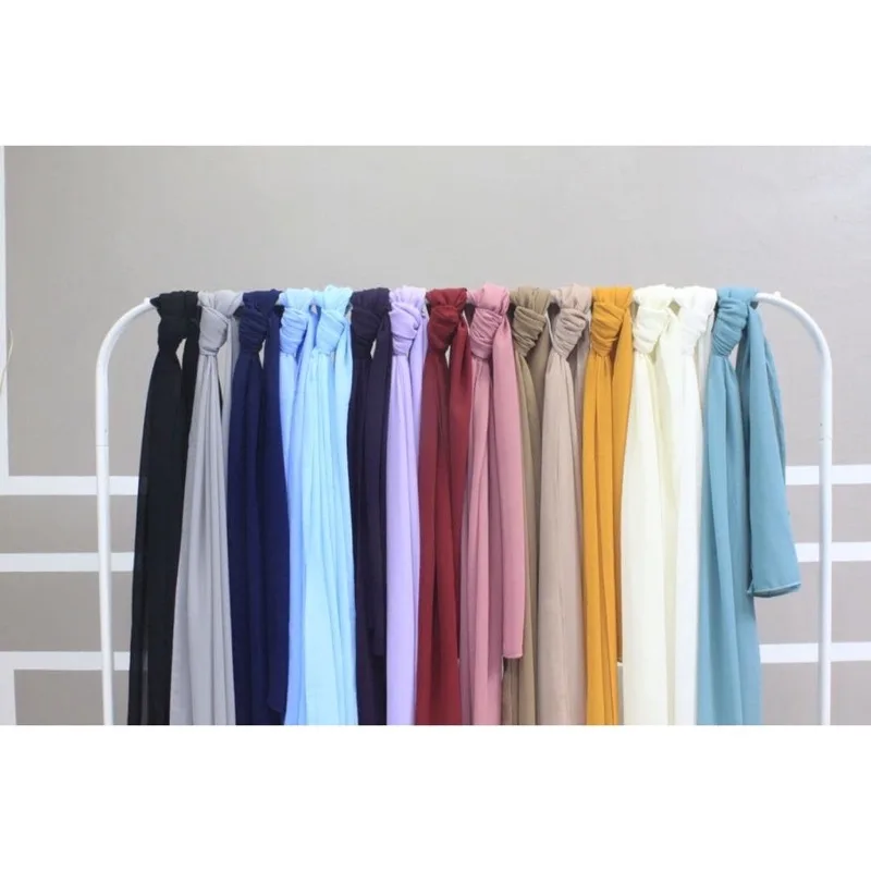 SHAWL CHIFFON 20 WARNA | shawl murah thumbnail 2