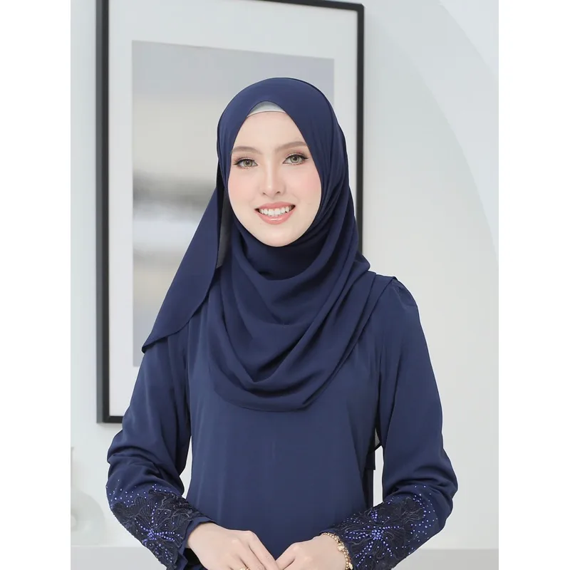 SHAWL CHIFFON 20 WARNA | shawl murah thumbnail 4