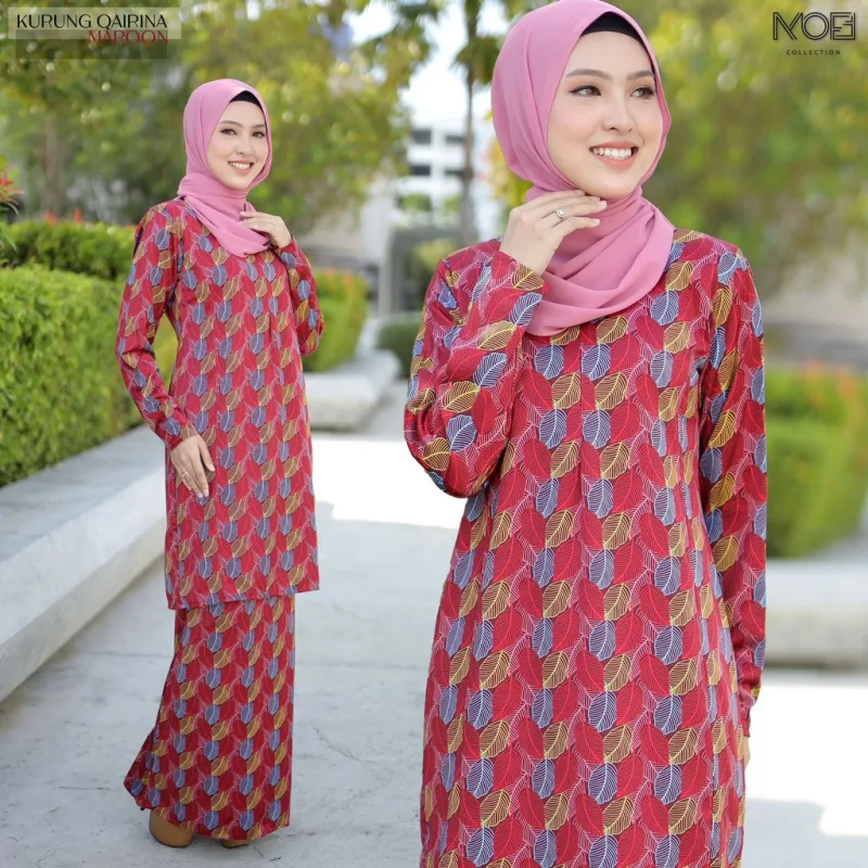 BAJU KURUNG MODEN QAIRINA I KURUNG I MODEN I KENDURI BY MOFF COLLECTION thumbnail 2