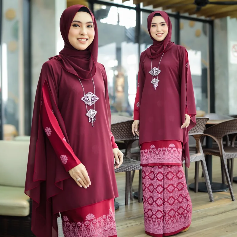 BAJU KURUNG MODEN QUEEN | BAJU KURUNG SONGKET (MOFF COLLECTION) thumbnail 4