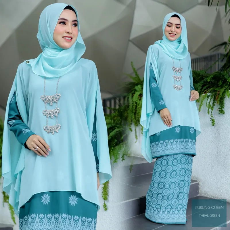 BAJU KURUNG MODEN QUEEN | BAJU KURUNG SONGKET (MOFF COLLECTION) thumbnail 2