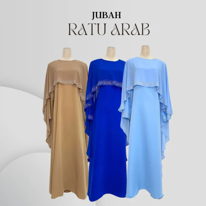 HOT!!! BAJU JUBAH RATU ARAB | BAJU dress | Jubah Moden BY MOFF2U