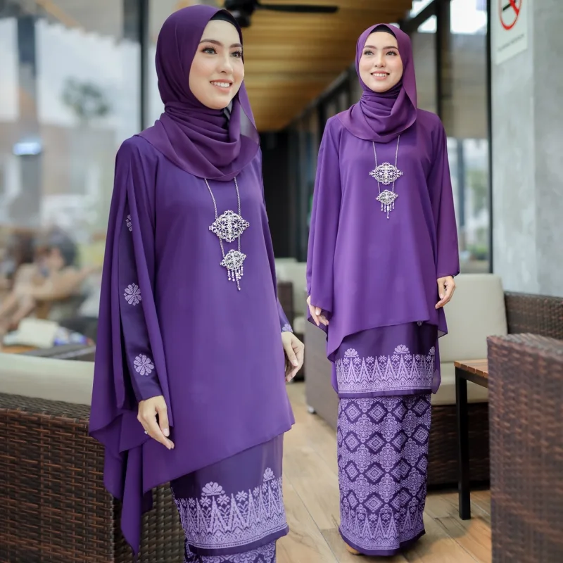 BAJU KURUNG MODEN QUEEN | BAJU KURUNG SONGKET (MOFF COLLECTION) thumbnail 5