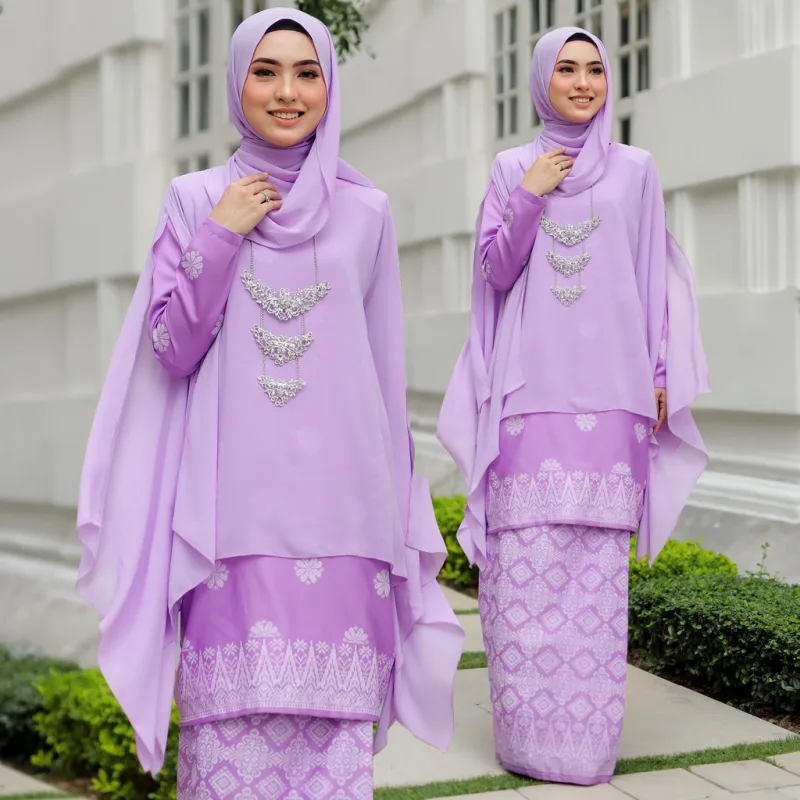 BAJU KURUNG MODEN QUEEN | BAJU KURUNG SONGKET (MOFF COLLECTION) thumbnail 4