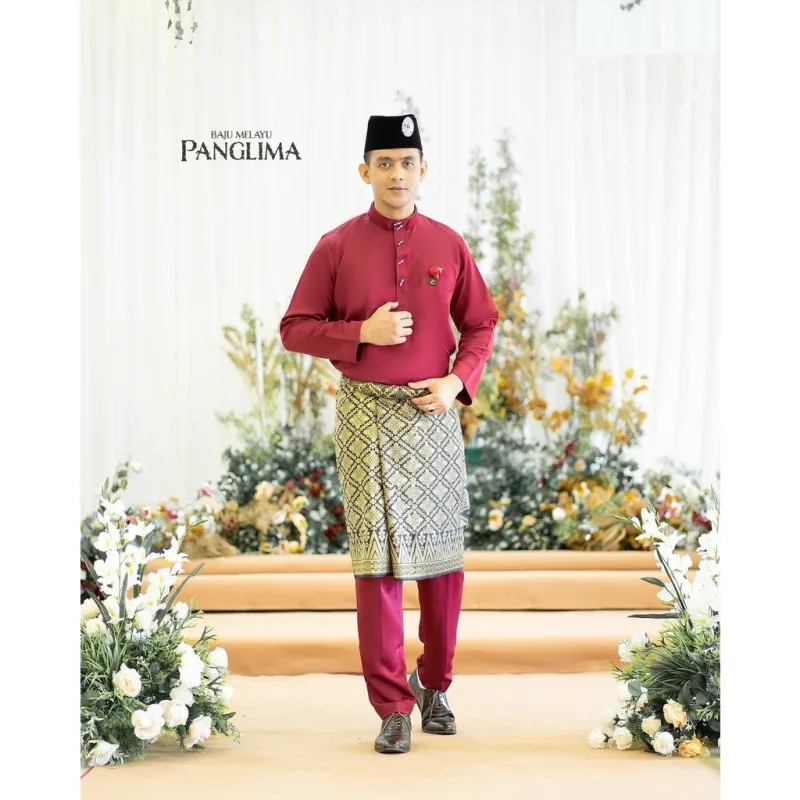 BAJU Melayu Moden Panglima In 6 COLOUR | BAJU MELAYU DEWASA BY MOFF2U thumbnail 4