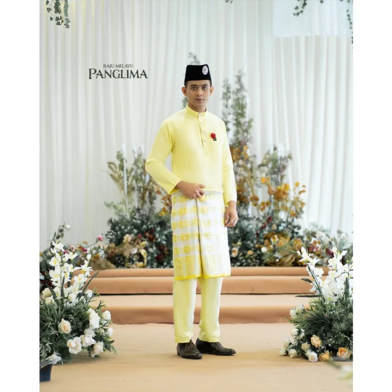 BAJU Melayu Moden Panglima In 6 COLOUR | BAJU MELAYU DEWASA BY MOFF2U thumbnail 3