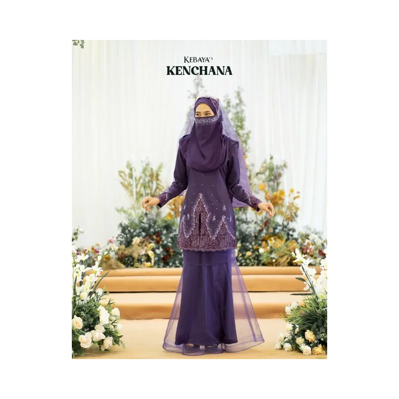 BAJU KURUNG MODEN KENCHANA | BAJU KEBAYA| BAJU SULAM (MOFF COLLECTION) thumbnail 2
