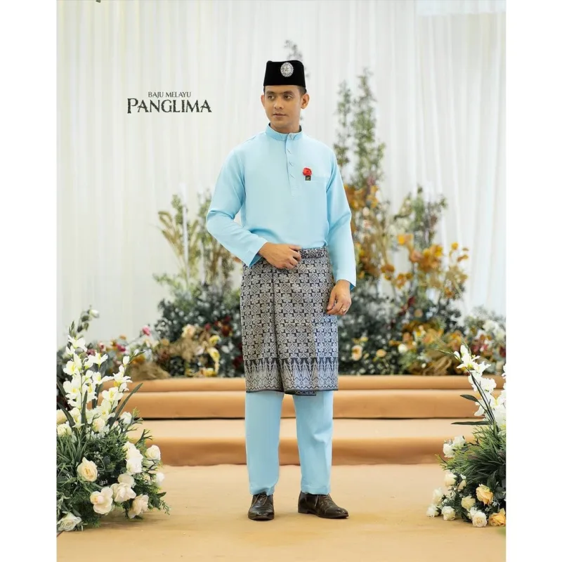 BAJU Melayu Moden Panglima In 7 COLOUR | BAJU MELAYU DEWASA BY MOFF2U thumbnail 3