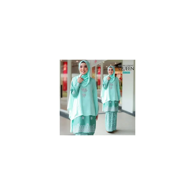 BAJU KURUNG MODEN QUEEN| KURUNG SONGKET (MOFF COLLECTIONS) thumbnail 3