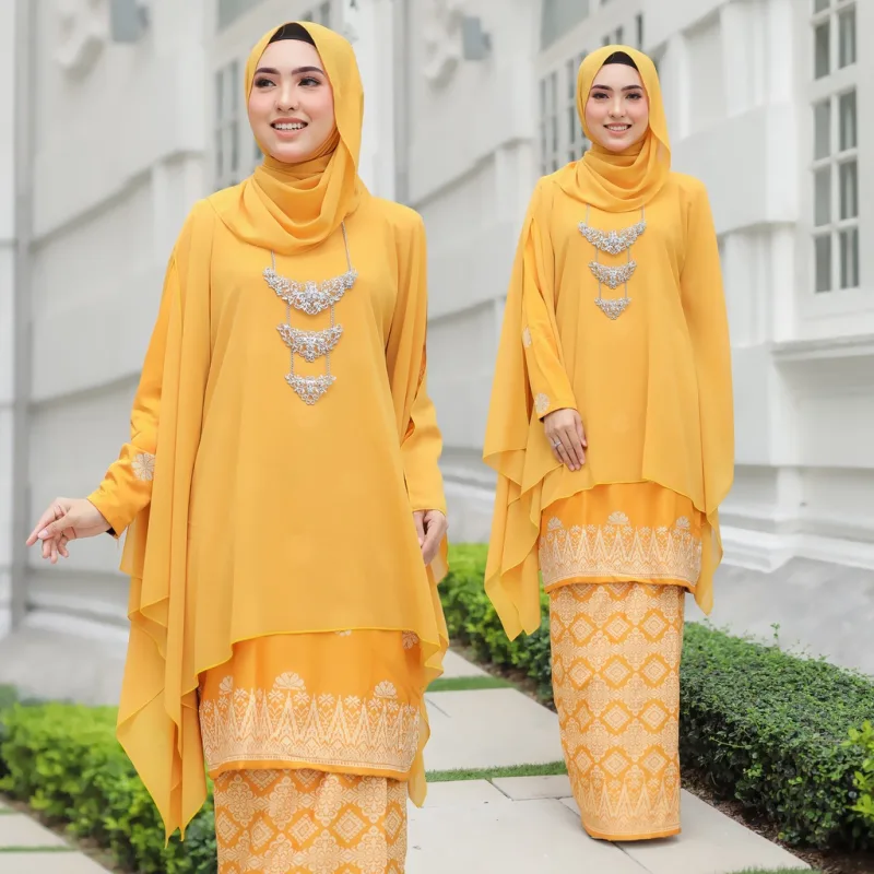 BAJU KURUNG MODEN QUEEN| KURUNG SONGKET (MOFF COLLECTIONS) thumbnail 2