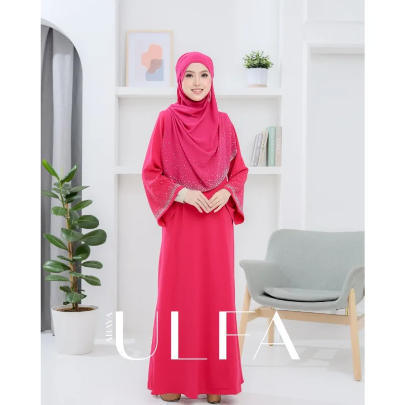 NEW JUBAH ABAYA KEBARUNG ULFA I DINNER I JUBAH OOTD I KENDURI I JUBAH AKIKAH BY MOFF COLLECTION thumbnail 4