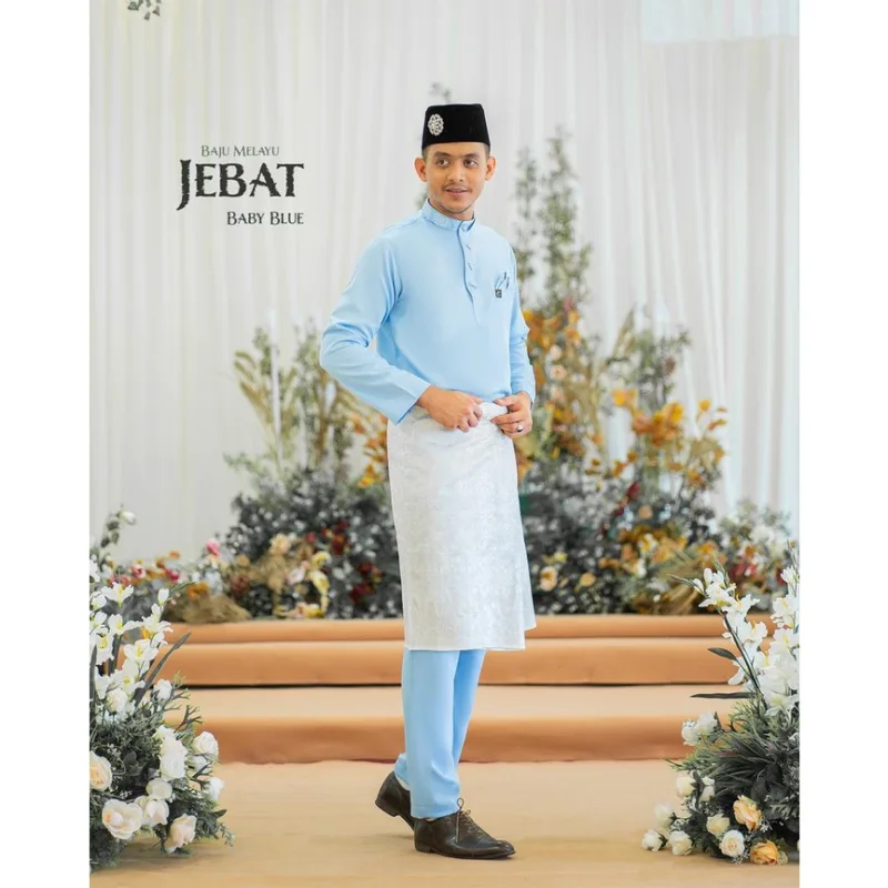 MOFF BAJU Melayu Moden Jebat In 6 COLOUR | BAJU MELAYU DEWASA thumbnail 5