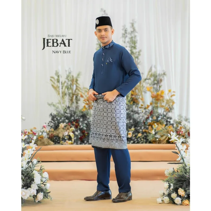 MOFF BAJU Melayu Moden Jebat In 6 COLOUR | BAJU MELAYU DEWASA thumbnail 2