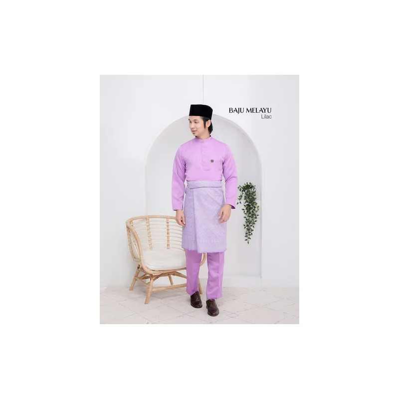 SET FAMILY WALINONG SARI | KURUNG WALINONGSARI IN LILAC BY MOFF COLLECTION thumbnail 2