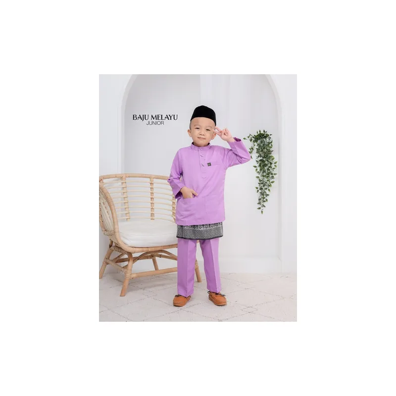 SET FAMILY WALINONG SARI | KURUNG WALINONGSARI IN LILAC BY MOFF COLLECTION thumbnail 4