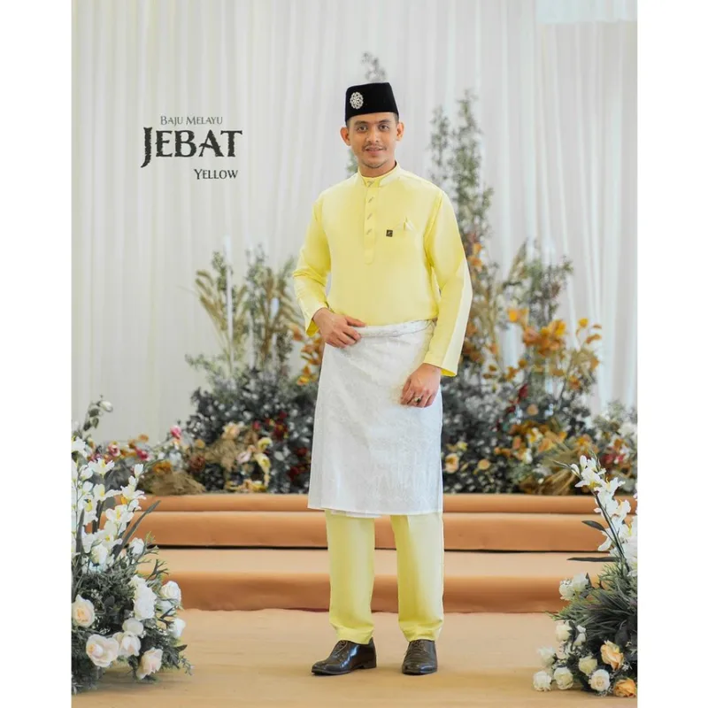 MOFF BAJU Melayu Moden Jebat In 7 COLOUR | BAJU MELAYU DEWASA thumbnail 5