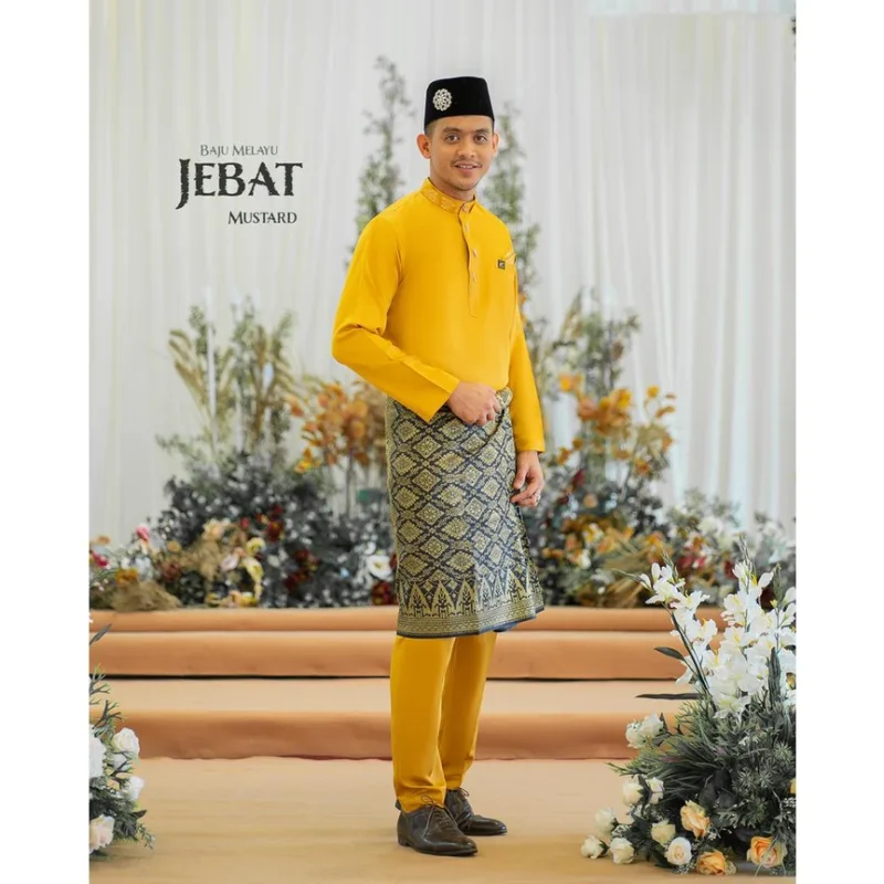 MOFF BAJU Melayu Moden Jebat In 7 COLOUR | BAJU MELAYU DEWASA thumbnail 4