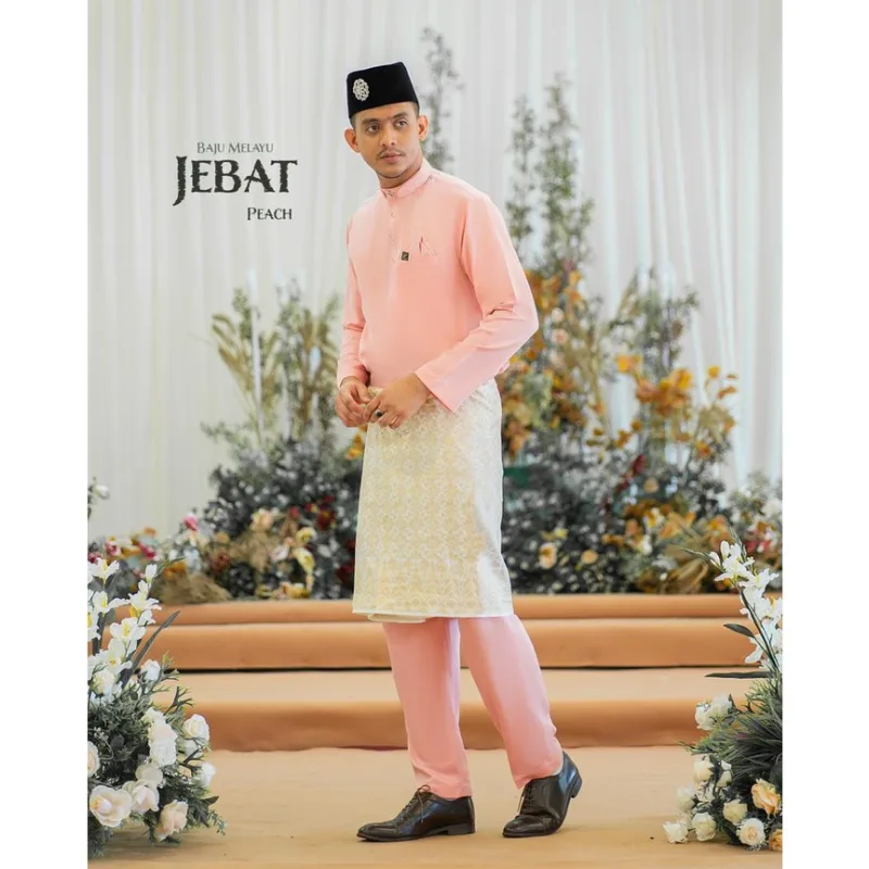 MOFF BAJU Melayu Moden Jebat In 7 COLOUR | BAJU MELAYU DEWASA thumbnail 2
