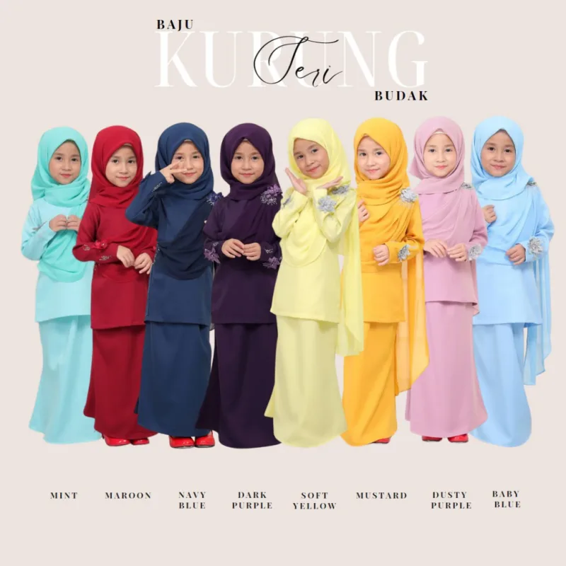BAJU KURUNG SERI BUDAK | HOT ITEM |BAJU BUDAK BY MOFF2U