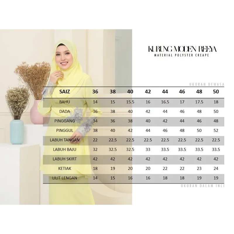 SET FAMILY BAJU KURUNG REEYA BAJU MELAYU WARNA MAROON RAYA 2023 | BAJU KURUNG LACE BY MOFF2u thumbnail 4