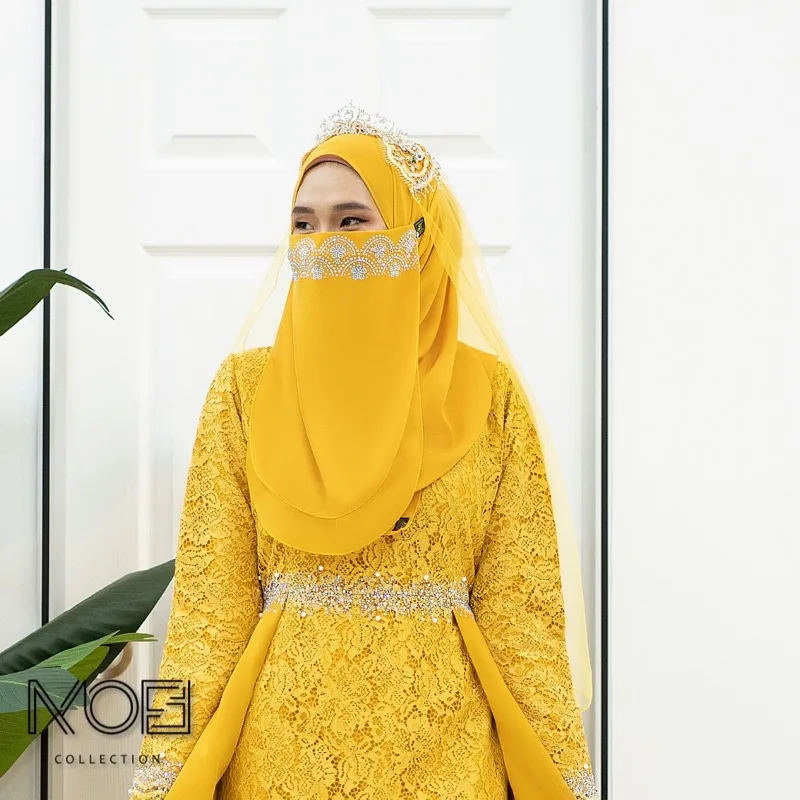 BRIDAL ACCESORIES | SHAWL | PURDAH | VEIL |veil nikah by moff2u thumbnail 3