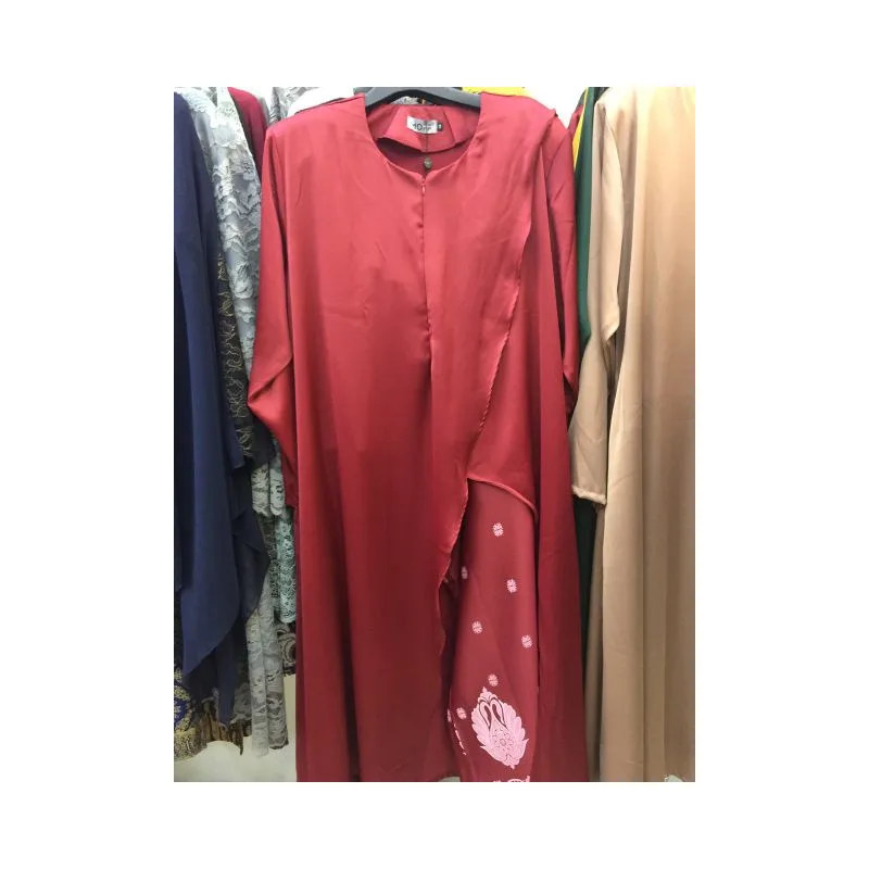 MOFF BAJU Jubah Abaya Suit Narra | palazzo | Plussize | BAJU JUBAH SELUR thumbnail 5