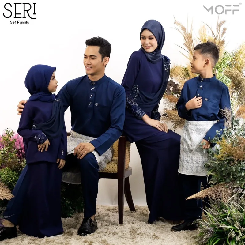 BAJU Seri Kurung Moden In Navy Blue | Kurung Lace | BAJU KURUNG MODEN | BAJU KURUNG DEWASA | BAJU KURUNG BUDAK | FULL SE
