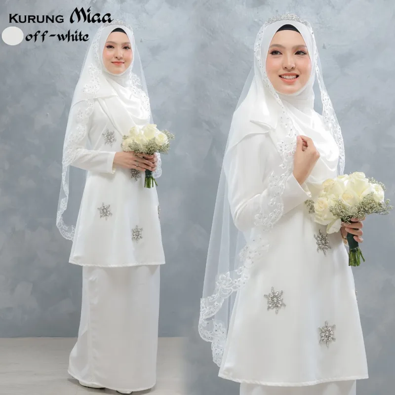 MOFF Bridal Set BAJU KURUNG Miaa Kurung | Fullset 7 Item thumbnail 3