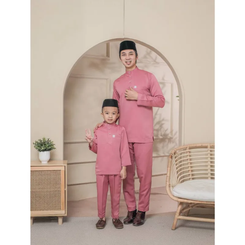 MOFF Baju Melayu Slim fit Sakura Slimfit in 4 COLOUR 2024 | BAJU MELAYU DEWASA | BAJU MELAYU BUDAK | BAJU RAYA thumbnail 3