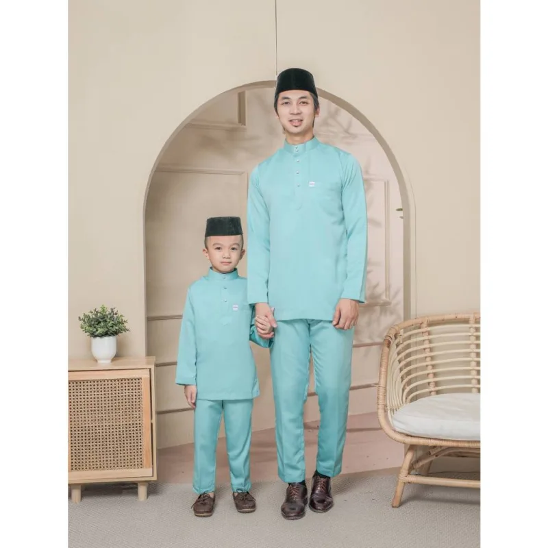 MOFF Baju Melayu Slim fit Sakura Slimfit in 4 COLOUR 2024 | BAJU MELAYU DEWASA | BAJU MELAYU BUDAK | BAJU RAYA thumbnail 4