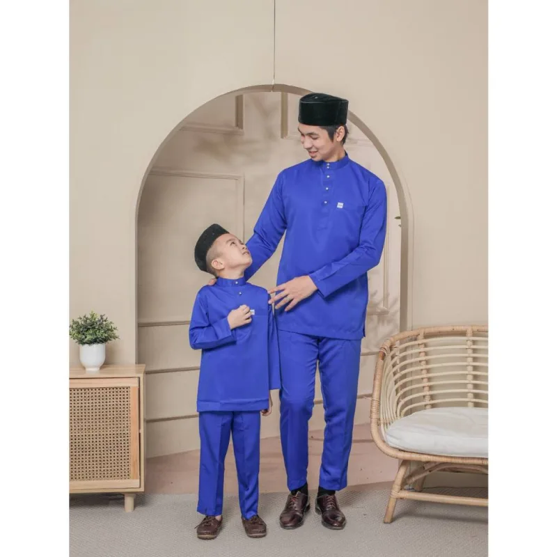 BAJU MELAYU SLIM FIT Material Sakura | BAJU MELAYU DEWASA BY MOFF2U thumbnail 2