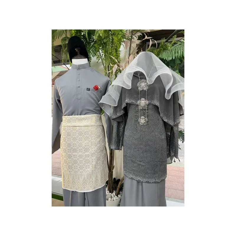 MOFF Bridal Set BAJU KURUNG Mawar | Nikah Kahwin |Tunang | Full set Kurung Moden
