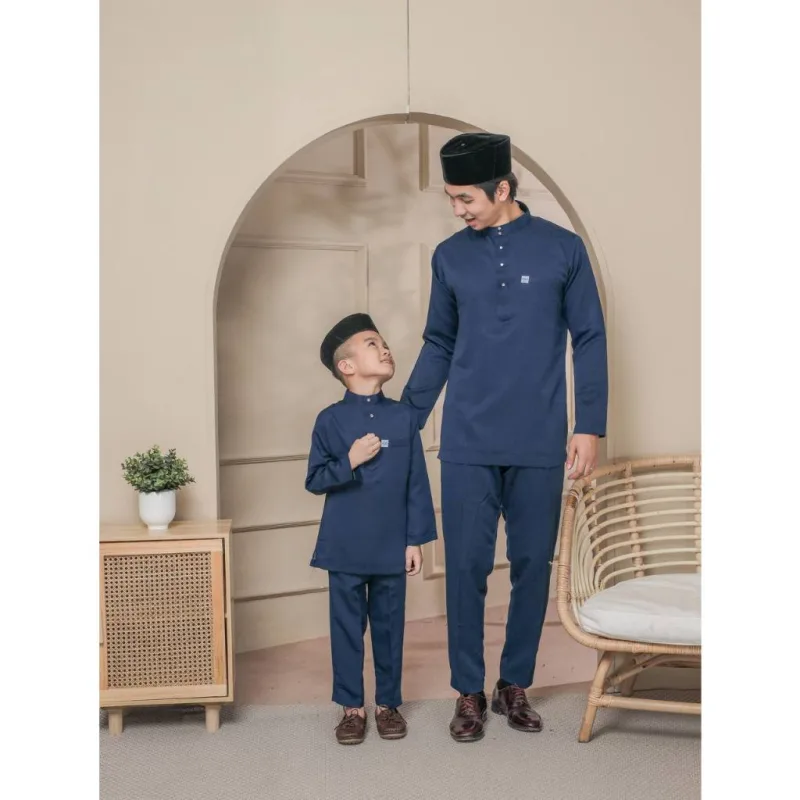 MOFF Baju Melayu Slim fit | Sakura Slimfit In 3 COLOUR | Raya 2024 | BAJU MELAYU DEWASA | BAJU MELAYU BUDAK | BAJU RAYA thumbnail 3