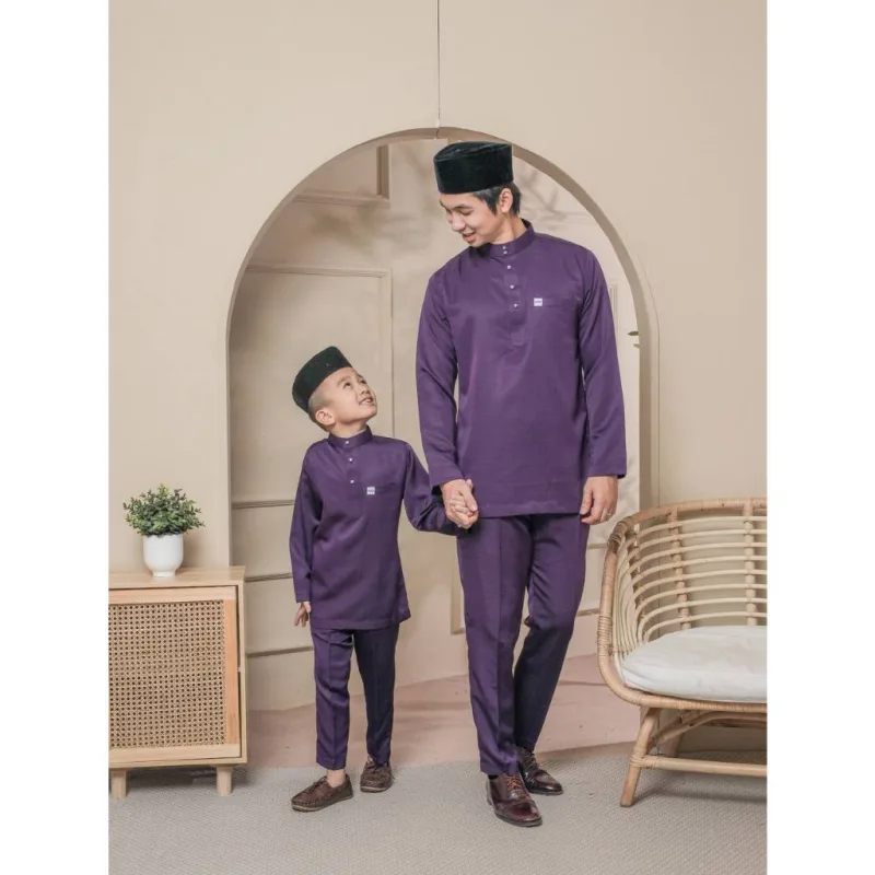 MOFF Baju Melayu Slim fit | Sakura Slimfit In 3 COLOUR | Raya 2024 | BAJU MELAYU DEWASA | BAJU MELAYU BUDAK | BAJU RAYA thumbnail 2