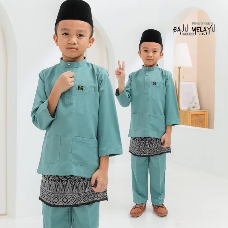 MOFF BAJU MELAYU Sakura Moden Kids | BAJU MELAYU BUDAK thumbnail 5