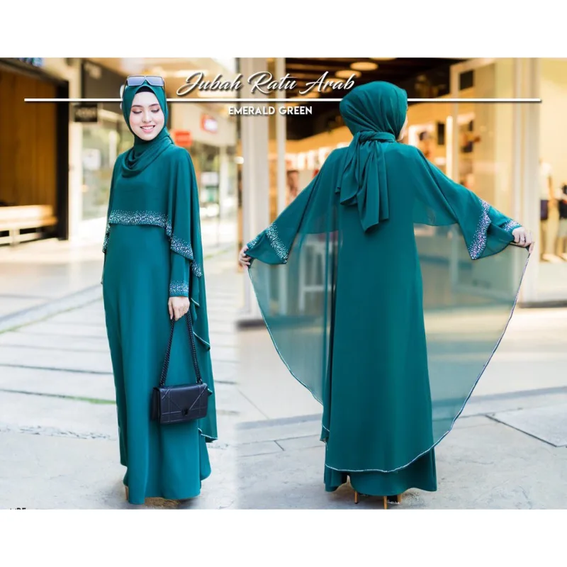 HOT!!! BAJU JUBAH RATU ARAB | BAJU dress | Jubah Moden BY MOFF2U thumbnail 5
